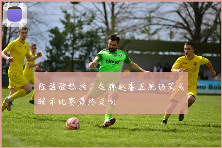 陈盈骏怒拍广告牌赵睿五犯仍笑或暗示比赛最终走向